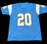 Natrone Means Signed Authentic Jersey JSA COA