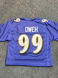 Odafe Oweh Autographed Custom Jersey