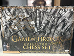 Game of Thrones Collector's Chess set Autographed by Richard Brake and Ross Mullan