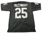 Fred Biletnikoff Signed Raiders Jersey JSA COA