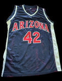 A.J. . Bramlett Signed Arizona NBA Jersey JSA COA