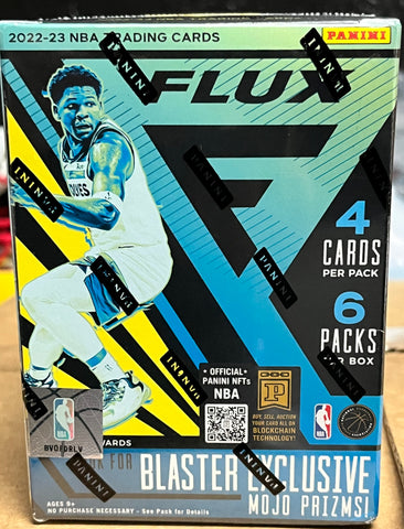 2022-23 Panini NBA Flux Basketball Trading Card Blaster Box