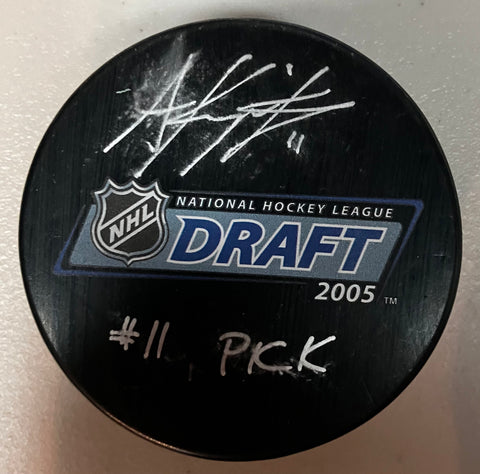 Anze Kopitar Signed Hockey Puck