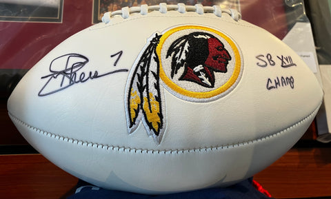 Joe Theismann Signed Football JSA COA