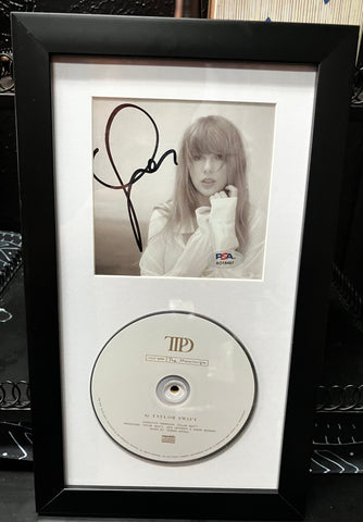 Taylor Swift Signed CD Cover PSA COA