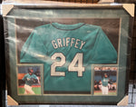 Ken Griffey Jr. Signed Framed Jersey