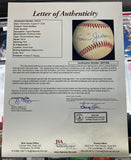 Travis Jackson Signed Baseball JSA COA