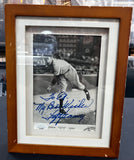 Vernon Lefty Gomez Signed Framed Photo