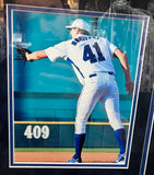 Dirk Nowitzki Signed Baseball in Shadowbox JSA And Beckett COA