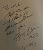 Brig Owens Signed “Over The Hill To The Superbowl” Signed Book JSA COA