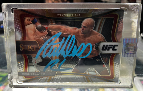 Robbie Lawler Signed 2021 Select Premier Level Card #103