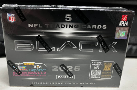 2025 Panini Black NFL Hobby Box