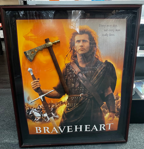 Braveheart Framed Photo W/ Axe