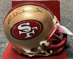 Jim Drunkenmiller Signd 49ers Mini Helmet JSA COA