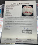 Sandy Kofax Signed Baseball JSA COA