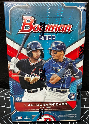 2022 Bowman MLB Hobby Box