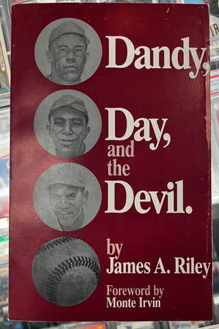 Leon Day Signed Authentic "Dandy,Day, and the Devil." Book