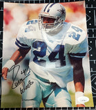 Everson Walls Signed 8X10 JSA COA