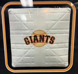 Barry Bonds Signed Framed 500/500 photo with mini Giants Bag /25