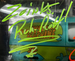 Scott Innes and Tom Cook Signed Scooby Doo Mystery Machine SWAV COA