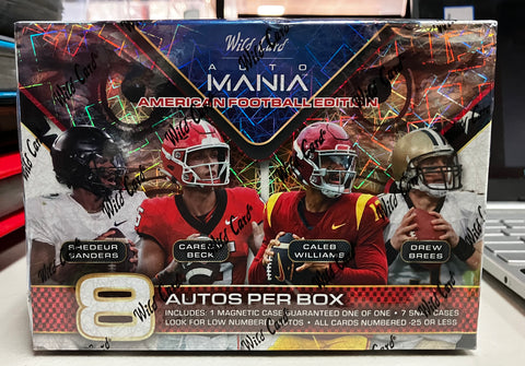 2024 Wild Card Auto-mania Hobby