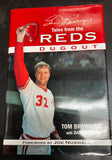 Tom Browning Signed Authentic "Tales from the REDS DUGOUTS" Book
