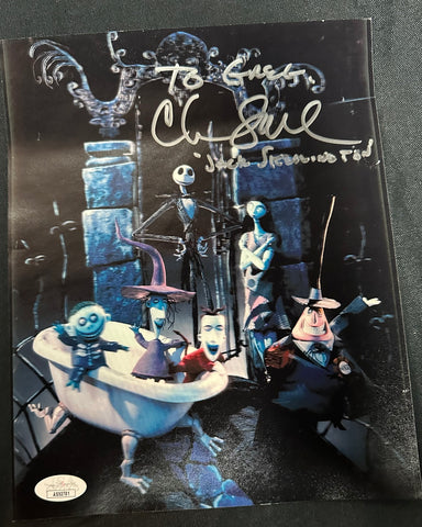 Chris Sarandon Autograph 8x10 Photo Nightmare Before Christmas