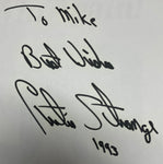Curtis Strange Signed Authentic “Win And Win Again” Book