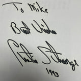 Curtis Strange Signed Authentic “Win And Win Again” Book