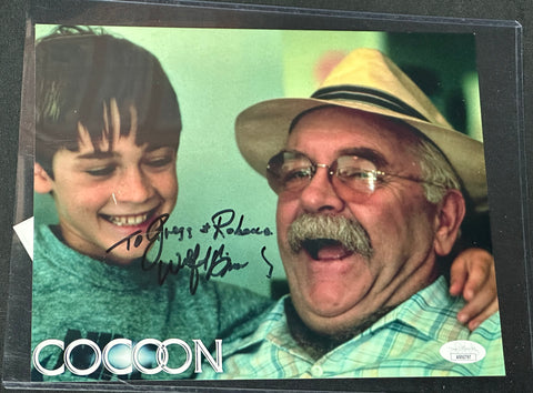 Wilford Brimley Autographed 8x10 photo Cocoon