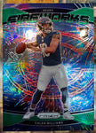 2024 Panini Prizm Caleb Williams Green Fireworks Card #25