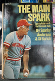 Sparky Anderson Signed “The Main Spark” Signed Book JSA COA