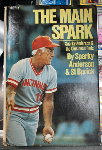 Sparky Anderson Signed “The Main Spark” Signed Book JSA COA