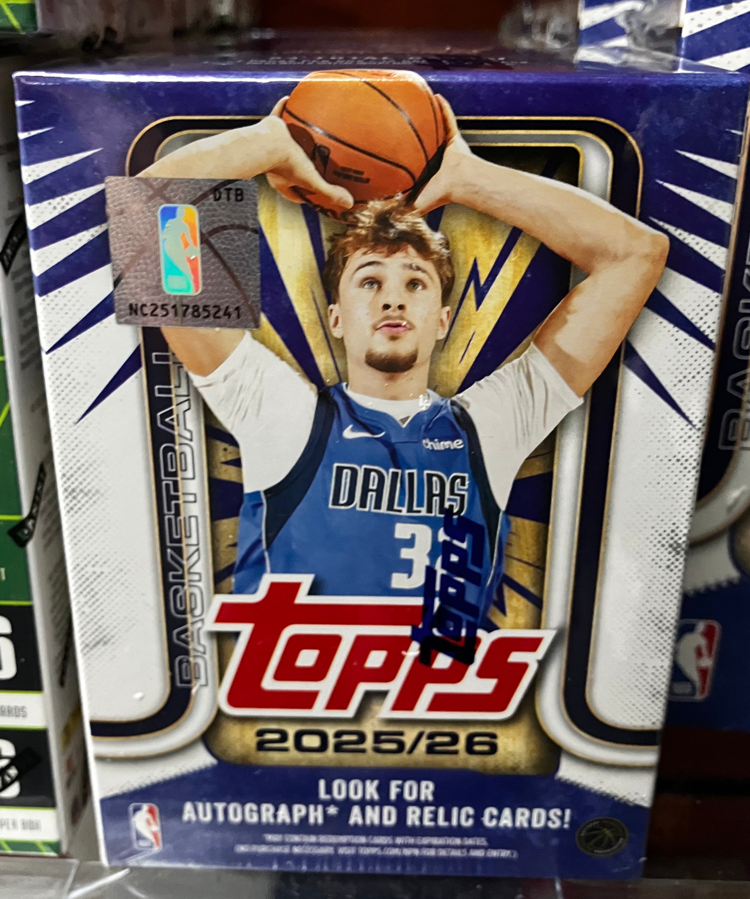 All In Autographs 2025/26 Topps NBA blaster box
