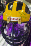 1995 MICHIGAN WOLVERINES TEAM SIGN REPLICA HELMET
