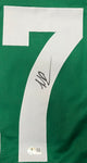 Malachi Corley signed Jets jersey