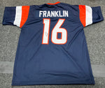 Troy Franklin signed Broncos jersey