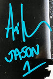 Ari Lehman Framed Jason Friday the 13TH  Blue 12x18 Signed Poster