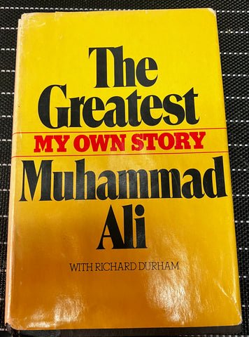 Muhammad Ali Signed Authentic "The Greatest My Own Story" Book