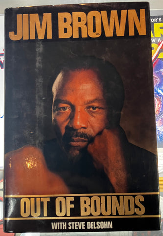 Jim Brown “Out Of Bounds ” Signed Book