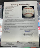 Mickie Mantle Signed Baseball JSA COA