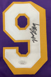 Nick Van Exel Signed Purple Lakers Jersey JSA COA