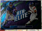 2025 Elite NFL Malik Nabers  Ath-Elite Green Emerald (SP) Card #4