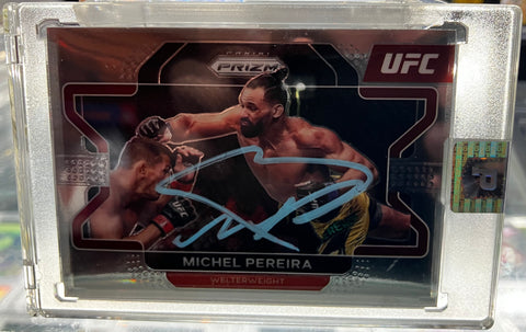 Michael Pereira Signed 2022 Prizm Card #18