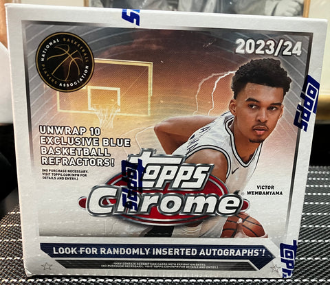 2023/24 Topps Chrome NBA Mega Box