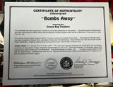 Brett Farve, Edgar Bennett, Tom McKimson, and Charles McKimson Signed Framed Looney Tunes Art Print /250