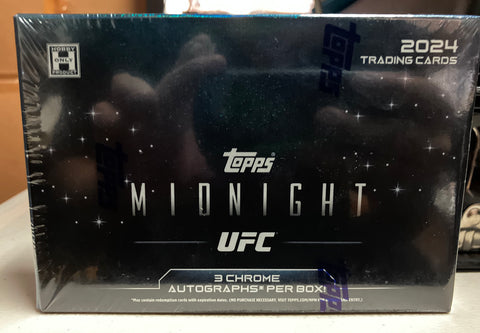 2024 Topps Chrome Midnight UFC Hobby Box