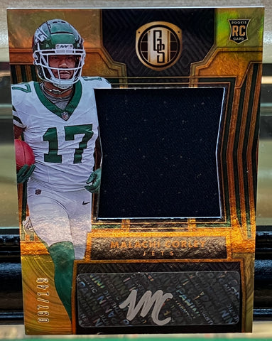 2024 Panini Gold Standard Malachi Corley RPA Card #257 /149