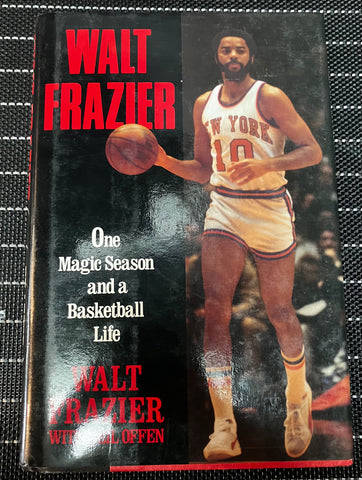 Walt Frazier Signed Authentic "One Magic Season and a Basketball Life" Book