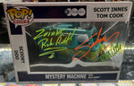 Scott Innes and Tom Cook Signed Scooby Doo Mystery Machine SWAV COA